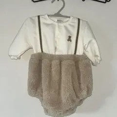 POLO Babyロンパース 70サイズ ホワイト/ベージュ