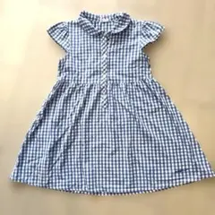 ムージョンジョン 130 チェックワンピ