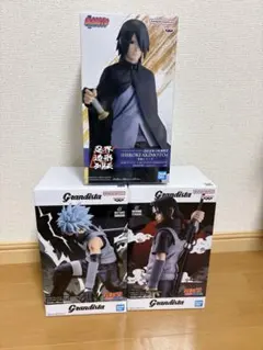 NARUTO ナルト フィギュア 3体セット Grandista - メルカリ
