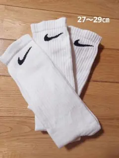 NIKE ソックス ホワイト 3足セットのサムネイル