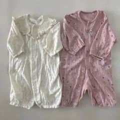 ロンパース　2点セット　50-60サイズ