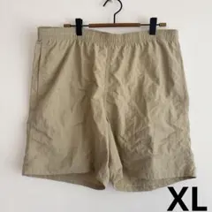 【GU】カラーアクティブショーツ　メンズ　ベージュ　XLのサムネイル