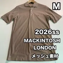 マッキントッシュ ロンドン 26ss ポロシャツ ドライメッシュ 刺繍ロゴ Mのサムネイル