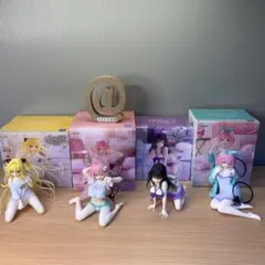 K&M（海洋堂／ムービック）ちょびっツカプセルフィギュア原作版全5種7