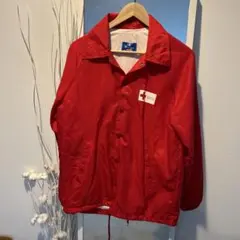 ビンテージChampion コーチジャケットAmerican Red Cross