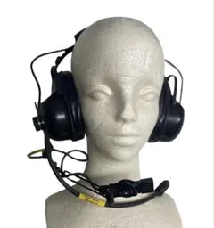 実物米軍 新品未使用Aegisound ヘッドセット Harris 無線機用 - メルカリ