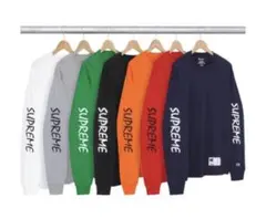 16SS Supreme × Champion L/S Tee ロンT L