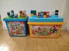 アンパンマンブロックセット　おまけ付き　おおきなパン工場とすてきなおうち