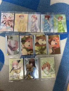 五等分の花嫁 ウエハースカード 12枚セット