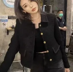 ジャケット　ブラック