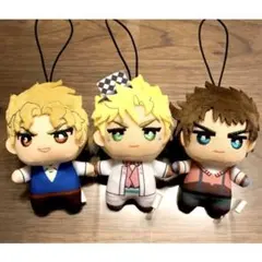 【新品・未使用】ジョジョ　ちみっともぬい　シーザー　ジョセフ　ディオ　3個セット