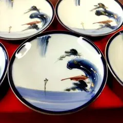 レア　骨董　伊万里　有田焼　大皿　40cmJapanesetraditional 伊万里・有田焼 明治時代 色絵大皿 金彩 飾り皿 40cm
