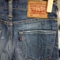 LEVI 508 ストレートデニム W28 L32メキシコ製