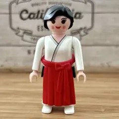 ぷちカスタム★プレイモービル PLAYMOBIL 巫女さんのサムネイル