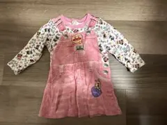 アンパンマンキッズコレクション　だまし絵　長袖ワンピース 90㎝