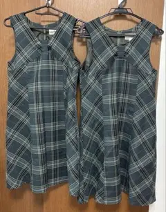 組曲 KUMIKYOKU ノースリーブ ワンピース TL TM 2枚セット