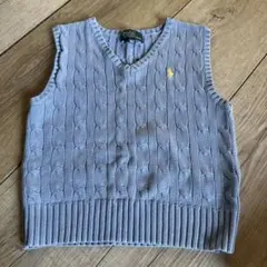 Polo Ralph Lauren ケーブルニットベスト 100