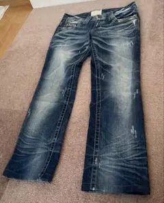 定価3万円】ボイコット デニムパンツ インディゴ - メルカリ