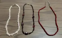 ネックレス　3点