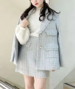 ツイードジャケット スカート MIIA