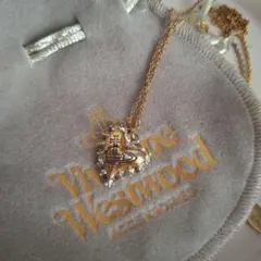 【訳あり】Vivienne Westwood ハート ネックレス