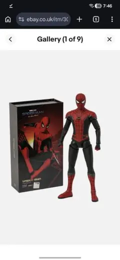 スパイダーマン フィギュア ZD TOYS (2nd Condition)