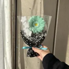 モールフラワー ミニブーケ 花束 ガーベラ 枯れない花 ハンドメイド