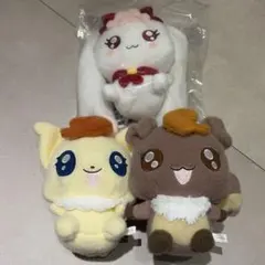 一番くじ　プリキュア　ココ　ナッツ　ミルク　ぬいぐるみ