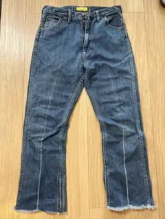 PHEENYブルーデニム フリンジ裾のサムネイル