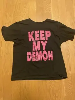 KEEP MY DEMON Tシャツ 黒