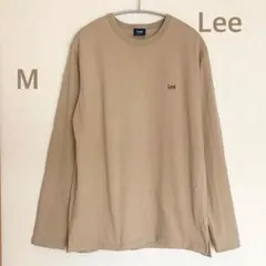 Lee 長袖Ｔシャツバックプリント ベージュ　M