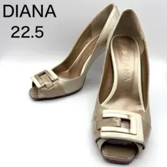 DIANA ダイアナ　オープントゥパンプス 22.5