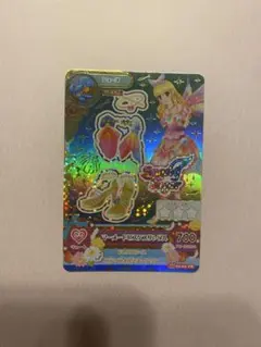 アイカツカード マーメイドビスケスサンダル 星宮いちご