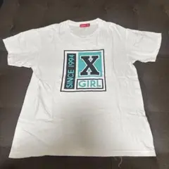 X-girl Tシャツ ホワイト ワンサイズのサムネイル