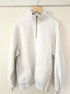 GUヘビーウェイトスウェットハーフジッププルオーバー　Sサイズ