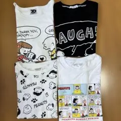 peanuts スヌーピー 半袖Tシャツ　4枚まとめ売り☆のサムネイル