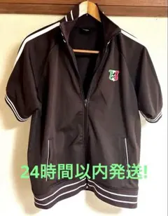 Y2K古着◇イタリアエンブレム 半袖トラックトップ ブラウン系ストリートのサムネイル