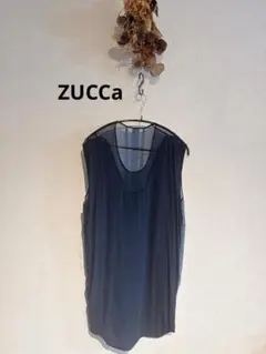 ZUCCa　レイヤード風ドッキングブラウス