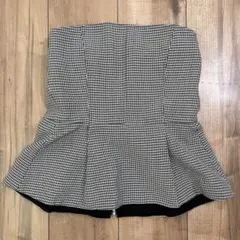sheller シェリエ　ビスチェ千鳥柄のサムネイル