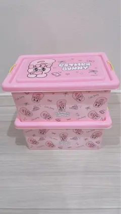 ≪送料無料≫ エスターバニーコンテナBOX ２個セットお菓子無し