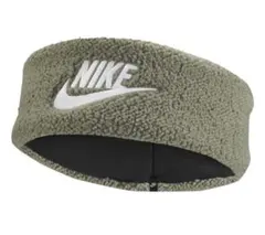 新品　NIKE ナイキ ハイパイル フリースヘッドバンド　カーキ　防寒アイテム