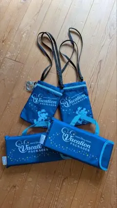 ディズニー バケーションパッケージ サコッシュ＆シートマット【４点セット】