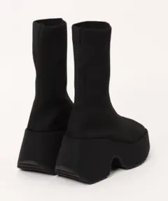 ♡*様 TOKYO BLACK PLATFORM SHORT BOOTS M s - メルカリ