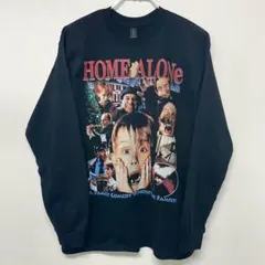 HOME ALONE ホームアローン [XLサイズ] 黒 ロンT