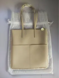 【新品未使用】DOT&STRIPE ファー トートバッグ