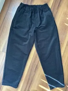 美品無印良品　黒 コーデュロイズボン ゴムウエスト　xs（ゆったり目）