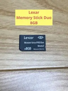 K) Lexar Memory Stick PRO Duo Mark2 8GB