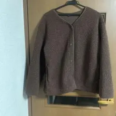 UNIQLOボアフリースノーカラージャケット