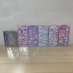 サンリオ ジュエル マシュマロ ステッカー＆シール帳セット