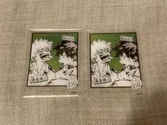 ヒロアカ ジャンフェス 箔入りアクリルカード 緑谷 爆豪